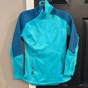 Spyder Blue Performance Jacket for Outdoor Adventures